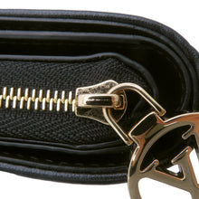 Load image into Gallery viewer, LOUIS VUITTON Portefeuille Lou NoirM81599 Lamb Leather/Monogram・Pattern
