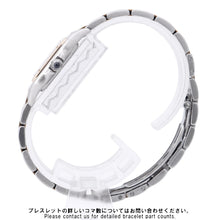 将图像加载到图库查看器中，CARTIER PANTHERE SM 2 Row W22mm × H30mm Stainless Steel K18YG Ivory DialW25029B6
