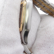 将图像加载到图库查看器中，CARTIER PANTHERE SM 2 Row W22mm × H30mm Stainless Steel K18YG Ivory DialW25029B6
