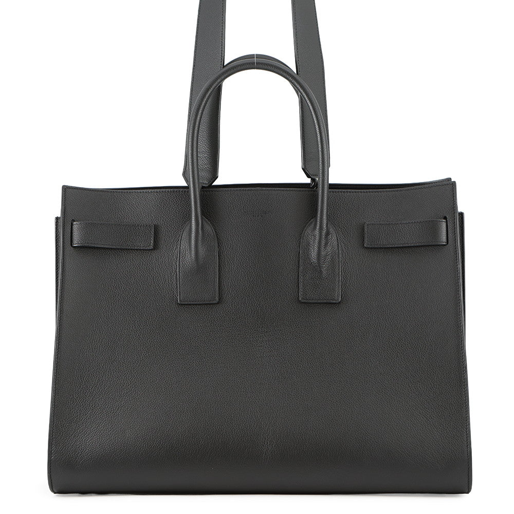 SAINT LAURENT PARIS Sac de Jules Black441571 Calf Leather Size Large