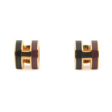 将图像加载到图库查看器中，HERMES HERMES Pop Ash Earrings Size Mini Galaxy Metal Lacquer
