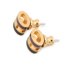 将图像加载到图库查看器中，HERMES HERMES Pop Ash Earrings Size Mini Galaxy Metal Lacquer
