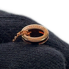 将图像加载到图库查看器中，HERMES Pop Ash Necklace Size Mini Black Metal Lacquer
