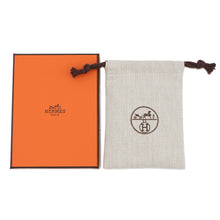 将图像加载到图库查看器中，HERMES Pop Ash Necklace Size Mini Black Metal Lacquer
