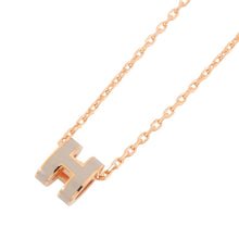 将图像加载到图库查看器中，HERMES Pop Ash Necklace Size Mini Marong race Metal Lacquer
