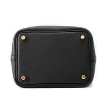 将图像加载到图库查看器中，HERMES Picotin Lock Black Taurillon Clemence Size PM
