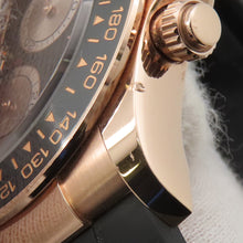Load image into Gallery viewer, ROLEX Cosmograph Daytona W40mm K18PG Oyster flex Bright Black/Sandust Dial126515LN
