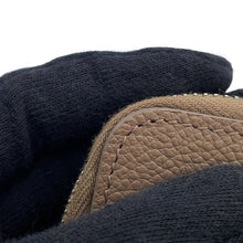 将图像加载到图库查看器中，SAINT LAURENT PARIS Rive Gauche Compact Zip Wallet Greige603081 Leather
