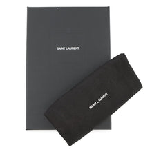 将图像加载到图库查看器中，SAINT LAURENT PARIS Rive Gauche Compact Zip Wallet Greige603081 Leather
