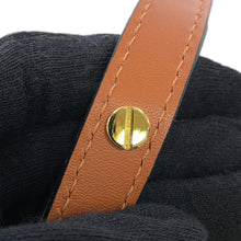 将图像加载到图库查看器中，LOEWE Anagram Gate Bucket Shoulder Bag Light Blue/Brown309.22BZ57 Leather
