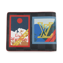 将图像加载到图库查看器中，LOUIS VUITTON Portefeuille Multiple NoirN60097 Damier Graphite
