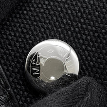 将图像加载到图库查看器中，HERMES Garden Party Black Toile Military Negonda Leather Size TPM
