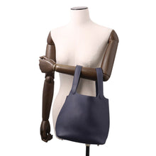 将图像加载到图库查看器中，HERMES Picotin Lock Blue Nuit Taurillon Clemence Size MM
