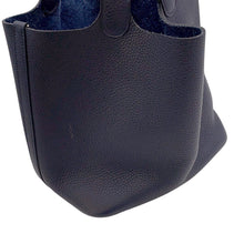 将图像加载到图库查看器中，HERMES Picotin Lock Blue Nuit Taurillon Clemence Size MM
