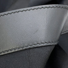 将图像加载到图库查看器中，FENDI Strike Pecan Backpack Black/Yellow7VZ056 Nylon Leather Size Large
