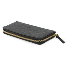将图像加载到图库查看器中，LOUIS VUITTON Portefeuille Clemence NoirM60171 Monogram Empreinte Leather
