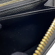 将图像加载到图库查看器中，LOUIS VUITTON Portefeuille Clemence NoirM60171 Monogram Empreinte Leather
