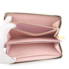 Load image into Gallery viewer, LOUIS VUITTON Zippy Wallet Rose BallerineM41894 Monogram
