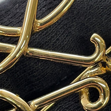 将图像加载到图库查看器中，LOEWE Anagram Brooch Gold111.25.020 Metal
