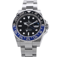 Load image into Gallery viewer, ROLEX GMT Master II W40mm Stainless Steel Black Dial126710BLNR

