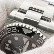 Load image into Gallery viewer, ROLEX GMT Master II W40mm Stainless Steel Black Dial126710BLNR
