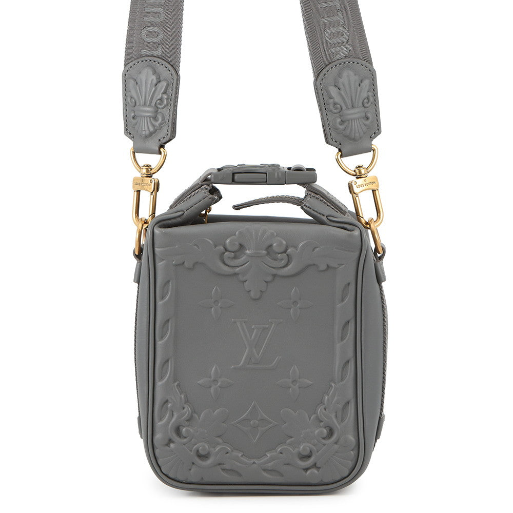 LOUIS VUITTON Cruiser Messenger Dark Shadow GrayM21812 Calf Leather