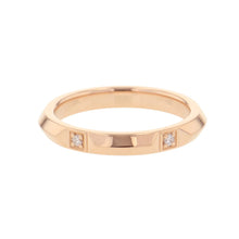将图像加载到图库查看器中，TIFFANY&amp;Co. True Band Diamond Ring Size Approximately 8th67134214 18K Pink Gold
