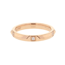 将图像加载到图库查看器中，TIFFANY&amp;Co. True Band Diamond Ring Size Approximately 8th67134214 18K Pink Gold
