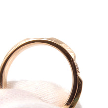 将图像加载到图库查看器中，TIFFANY&amp;Co. True Band Diamond Ring Size Approximately 8th67134214 18K Pink Gold
