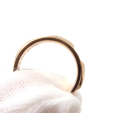 将图像加载到图库查看器中，TIFFANY&amp;Co. True Band Diamond Ring Size Approximately 8th67134214 18K Pink Gold
