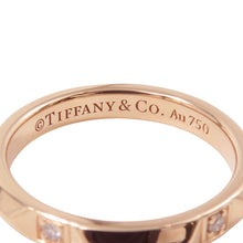 将图像加载到图库查看器中，TIFFANY&amp;Co. True Band Diamond Ring Size Approximately 8th67134214 18K Pink Gold
