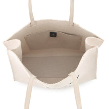 将图像加载到图库查看器中，Givenchy Logo tote bag IvoryBB50U5B1TS257 Canvas Size Large
