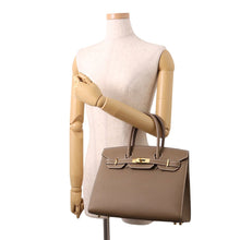 Load image into Gallery viewer, HERMES Birkin Sellier Etoupe Epsom Size 30
