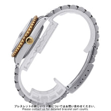 将图像加载到图库查看器中，ROLEX Datejust Thunderbird W36mm Stainless Steel K18YG Blue Dial16253
