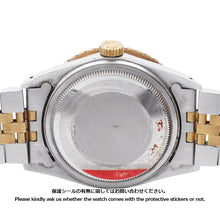 Load image into Gallery viewer, ROLEX Datejust Thunderbird W36mm Stainless Steel K18YG Blue Dial16253
