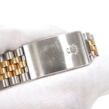 Load image into Gallery viewer, ROLEX Datejust Thunderbird W36mm Stainless Steel K18YG Blue Dial16253
