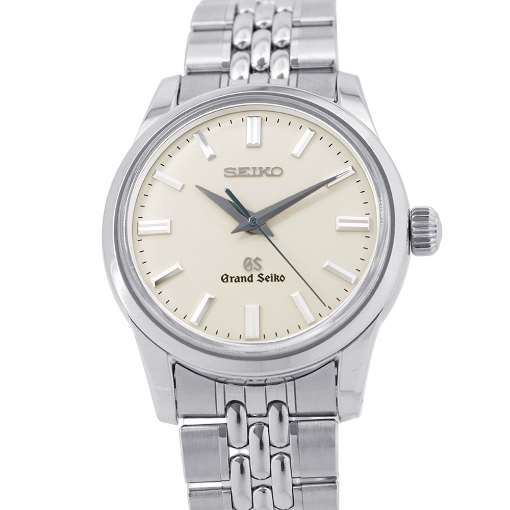SEIKO Grand SEIKO mechanical W37mm Stainless Steel Ivory DialSBGW035