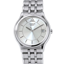 将图像加载到图库查看器中，SEIKO CREDOR SIGNO W35mm Stainless Steel Silver Dial8J86-7A00
