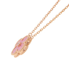 将图像加载到图库查看器中，Van Cleef &amp; Arpels Vintage Alhambra 1PD Pendant 2015 Holiday Season 18K Pink Gold
