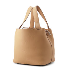 将图像加载到图库查看器中，HERMES Picotin Lock Biscuit Taurillon Clemence Size MM
