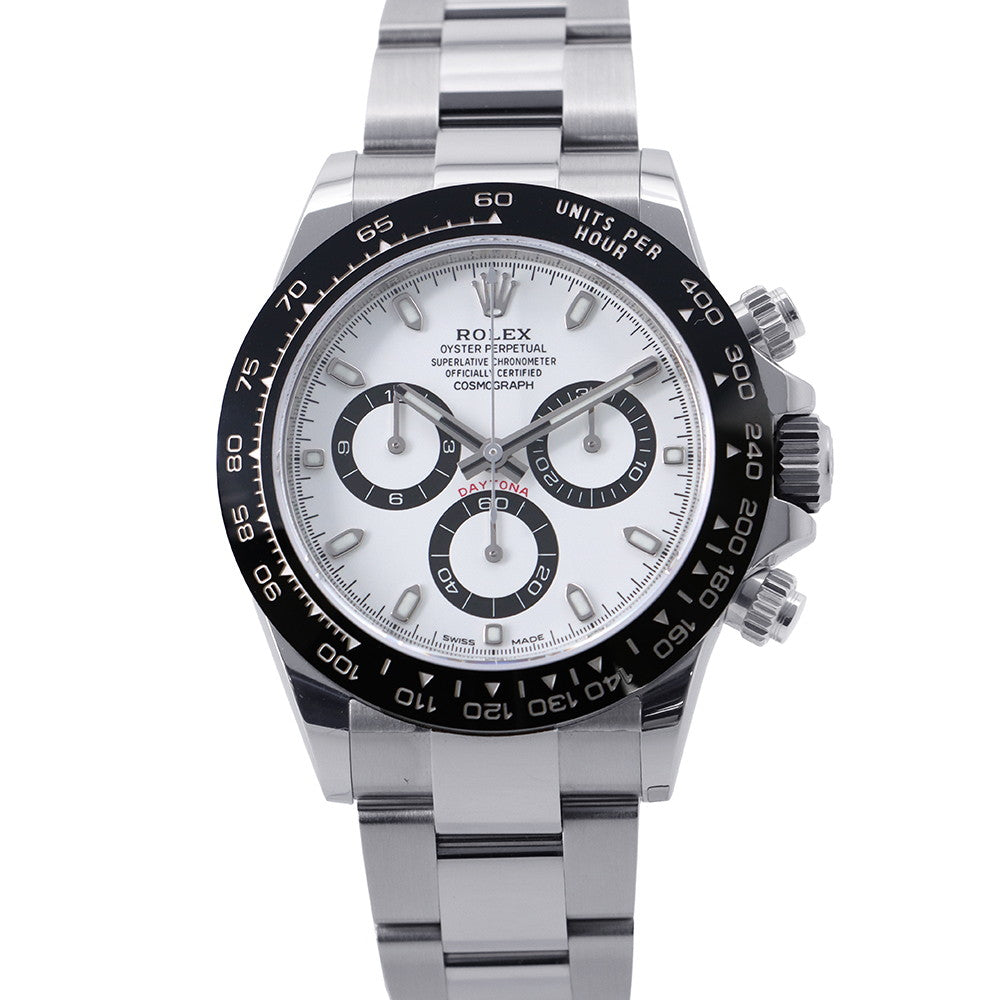 ROLEX Cosmograph Daytona W40mm Stainless Steel White Dial116500LN