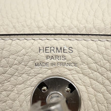 将图像加载到图库查看器中，HERMES Lindy Cream Taurillon Clemence Size Mini
