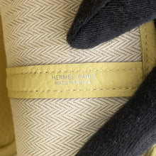 将图像加载到图库查看器中，HERMES Neo Garden Limoncello Negonda Leather Size 23
