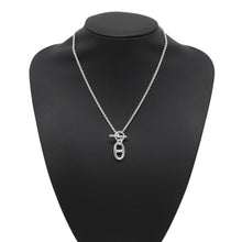 将图像加载到图库查看器中，HERMES Chaine d'Ancre Amulette Necklace SV925

