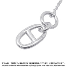 将图像加载到图库查看器中，HERMES Chaine d'Ancre Amulette Necklace SV925
