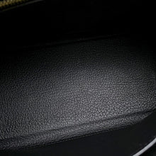 将图像加载到图库查看器中，HERMES Kelly Retourne Black Togo Leather Size 25
