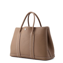 将图像加载到图库查看器中，HERMES Garden Party Etoupe Negonda Leather Size TPM
