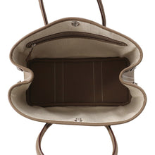 将图像加载到图库查看器中，HERMES Garden Party Etoupe Negonda Leather Size TPM
