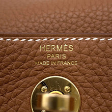 将图像加载到图库查看器中，HERMES Lindy Gold Taurillon Clemence Size Mini
