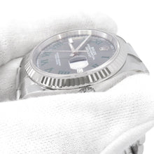 将图像加载到图库查看器中，ROLEX Datejust 36 W36mm Stainless Steel K18WG Silver Dial126234
